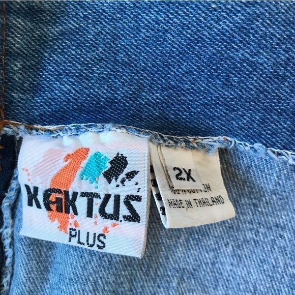 Kaktus denim jean skirt. Women’s size 2XL. - Picture 5 of 9